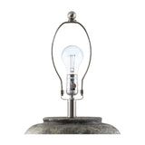 Modern European furniture - Painted Cement Linen Table Lamp - www.oroa.com