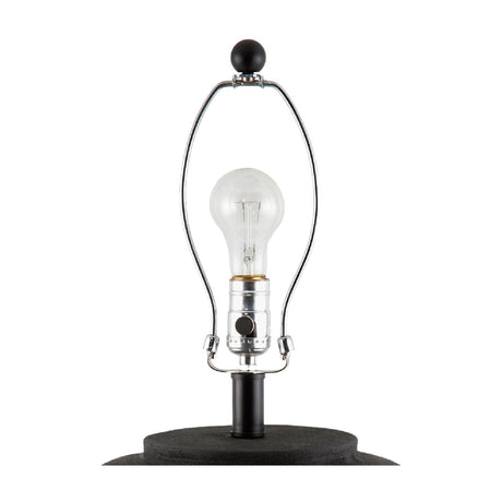 Modern European furniture - Painted Cement Linen Table Lamp - www.oroa.com