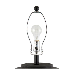   Painted Cement Linen Table Lamp | Oroa.com