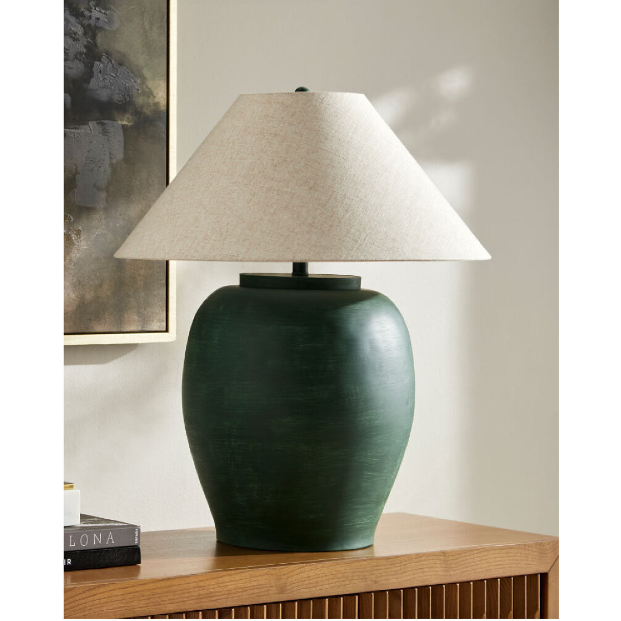   Cement Base Accent Floor Lamp | Oroa.com