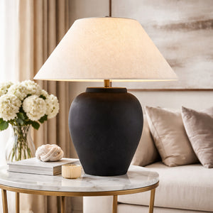   Cement Base Accent Floor Lamp | Oroa.com