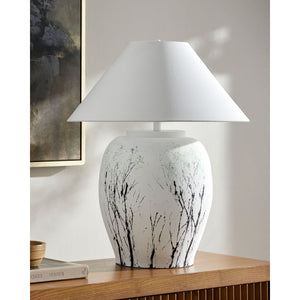   Cement Base Accent Floor Lamp | Oroa.com