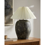 Modern European furniture - Cement Base Accent Floor Lamp - www.oroa.com