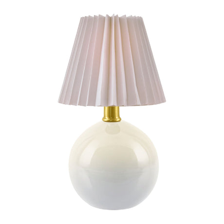 Modern European furniture - Ceramic Sphere Table Lamp - www.oroa.com