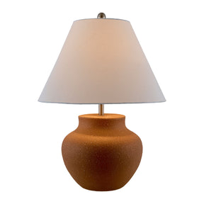 Modern European furniture - Brown Ceramic Accent Table Lamp - www.oroa.com