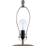 Modern European furniture - Brown Ceramic Accent Table Lamp - www.oroa.com