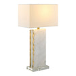 Modern European furniture - Gold Leaf Marble Table Lamp - www.oroa.com