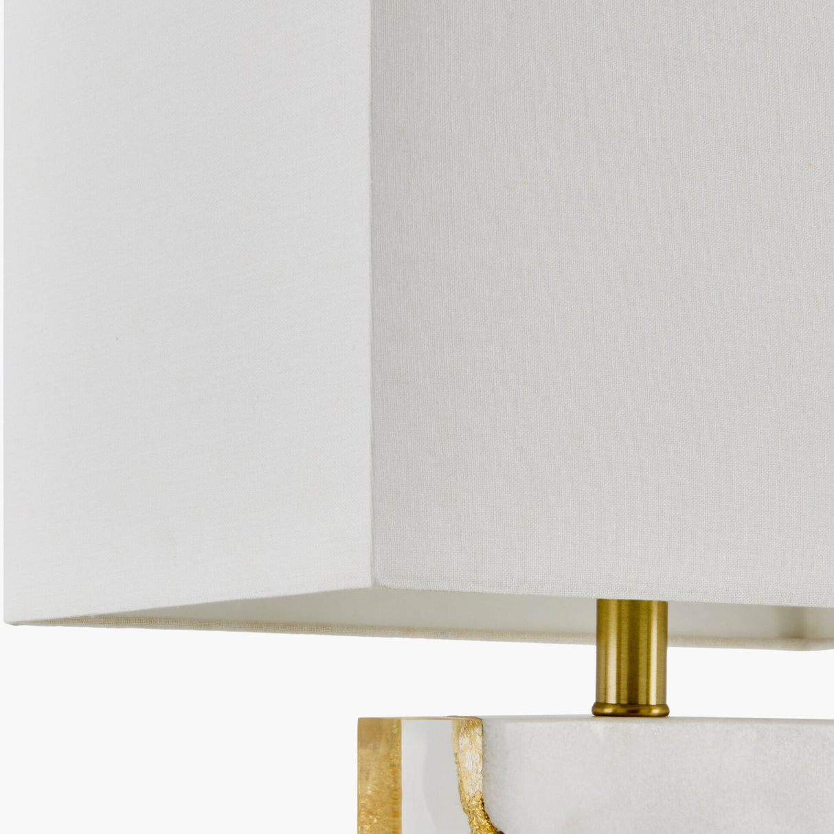   Gold Leaf Marble Table Lamp | Oroa.com