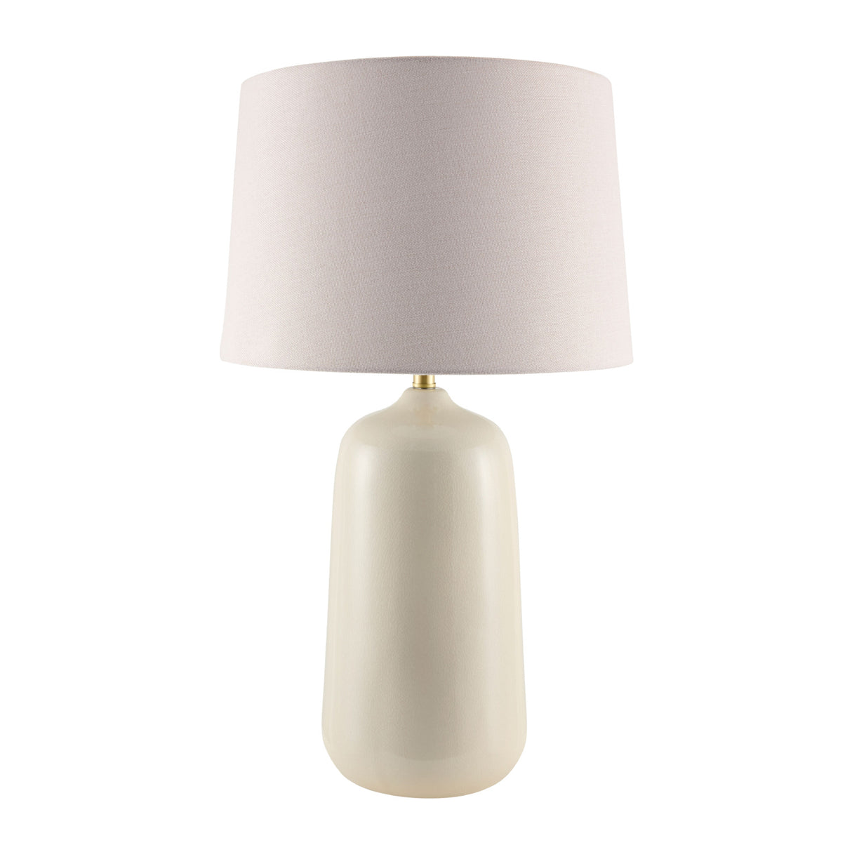   Beige Linen Table Lamp | Oroa.com