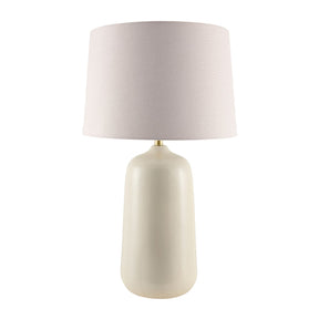 Modern European furniture - Beige Linen Table Lamp - www.oroa.com