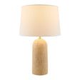Modern European furniture - Drum Shade Travertine Table Lamp - www.oroa.com
