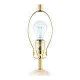 Modern European furniture - Drum Shade Travertine Table Lamp - www.oroa.com