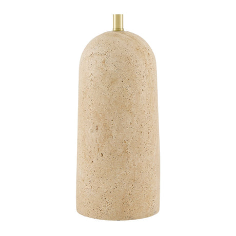 Modern European furniture - Drum Shade Travertine Table Lamp - www.oroa.com