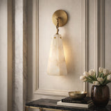 Modern European furniture - White Stone Wall Lamp - www.oroa.com