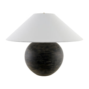   Modern European furniture - Rustic Black Ceramic Table Lamp - www.oroa.com | Oroa.com