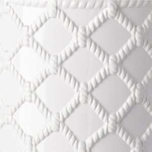   Modern European furniture - Lattice Patterned Ceramic Garden Stool - www.oroa.com | Oroa.com