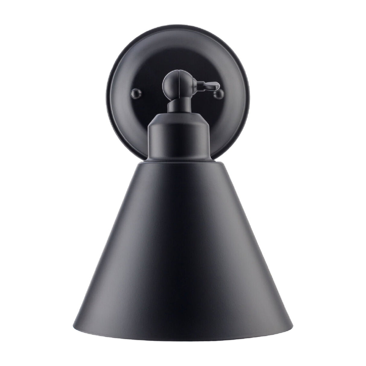   Modern European furniture - Black Conical Metal Wall Lamp - www.oroa.com | Oroa.com