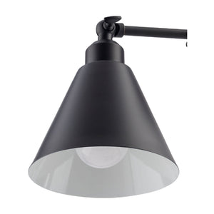   Modern European furniture - Black Conical Metal Wall Lamp - www.oroa.com | Oroa.com