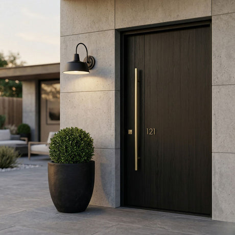   Modern European furniture - Black Iron Wall Lamp - www.oroa.com | Oroa.com