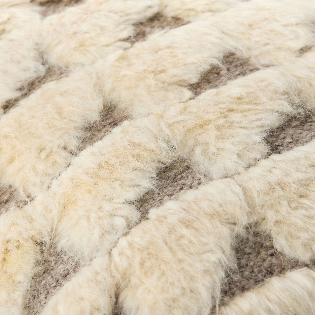 Wool Blend Down Insert Pillow | Kuda Home Glacen
