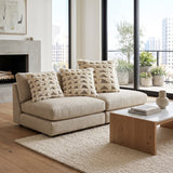 Wool Blend Down Insert Pillow | Kuda Home Glacen