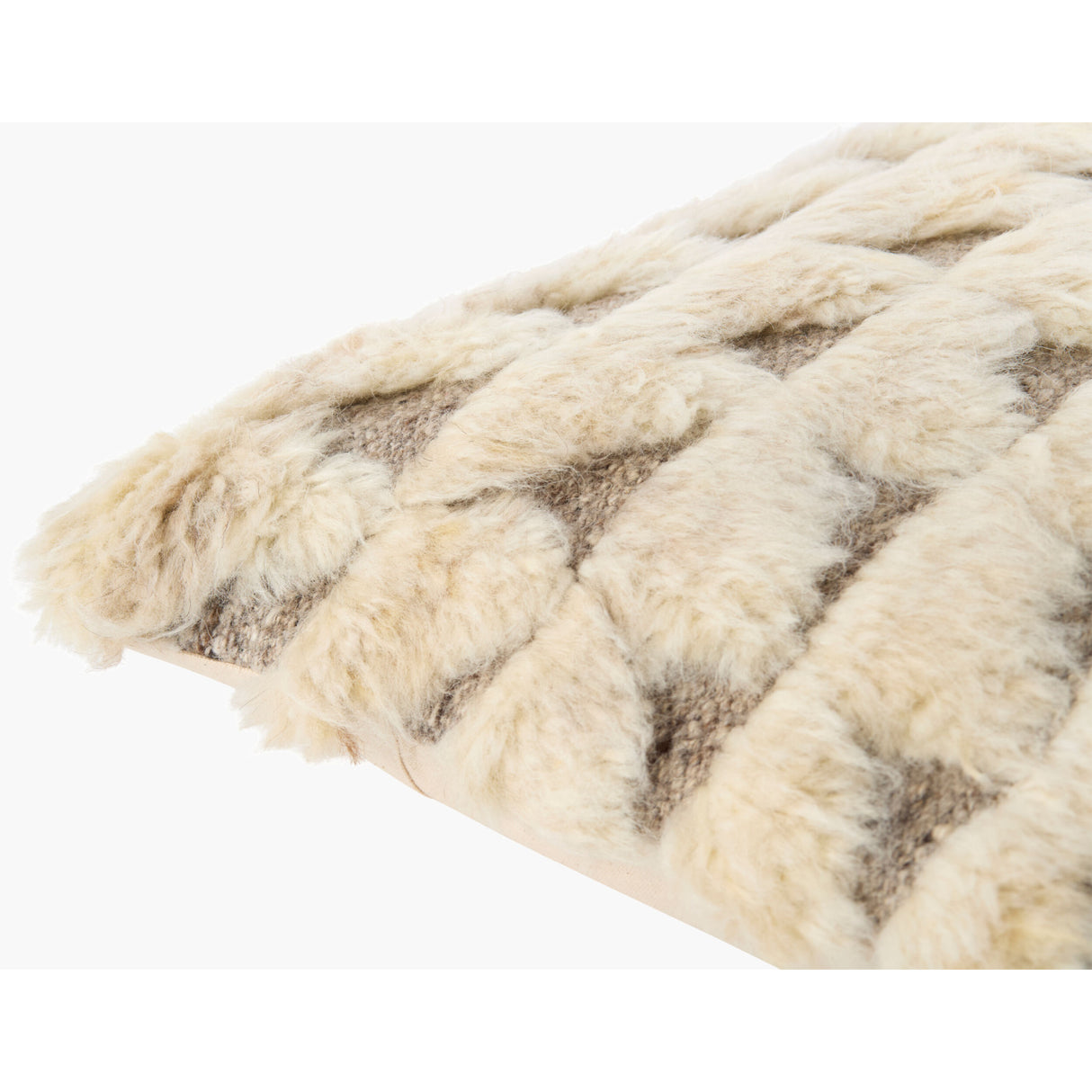 Wool Blend Poly Insert Pillow | Kuda Home Glacen