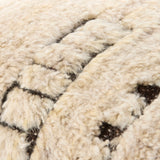 Wool Blend Abstract Patterned Pillow | Kuda Home Glacen