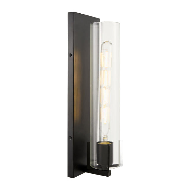 Modern European furniture - Clear Glass Tube Wall Lamp - www.oroa.com
