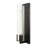 Modern European furniture - Clear Glass Tube Wall Lamp - www.oroa.com
