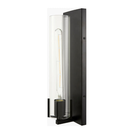 Modern European furniture - Clear Glass Tube Wall Lamp - www.oroa.com
