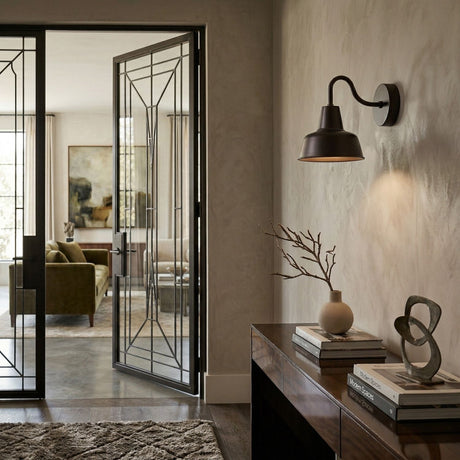   Modern European furniture - Outdoor Black Iron Wall Lamp - www.oroa.com | Oroa.com