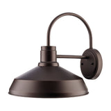 Modern European furniture - Outdoor Black Metal Wall Lamp - www.oroa.com