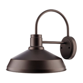 Modern European furniture - Outdoor Black Metal Wall Lamp - www.oroa.com