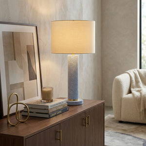   Modern European furniture - Sky Blue Cement Table Lamp - www.oroa.com | Oroa.com