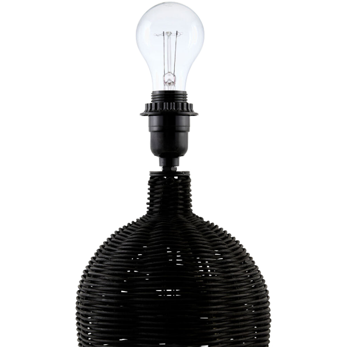   Brown Rattan Base Table Lamp | Oroa.com