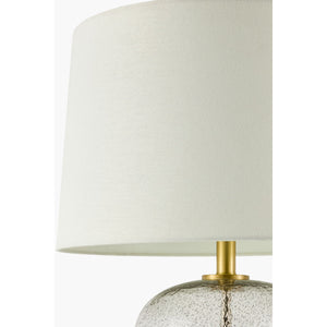   Textured Clear Glass Table Lamp | Oroa.com