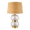 Modern European furniture - Textured Clear Glass Table Lamp - www.oroa.com