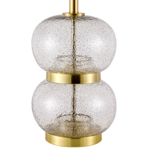   Textured Clear Glass Table Lamp | Oroa.com