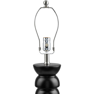   Black Ceramic Table Lamp | Oroa.com
