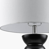 Modern European furniture - Black Ceramic Table Lamp - www.oroa.com