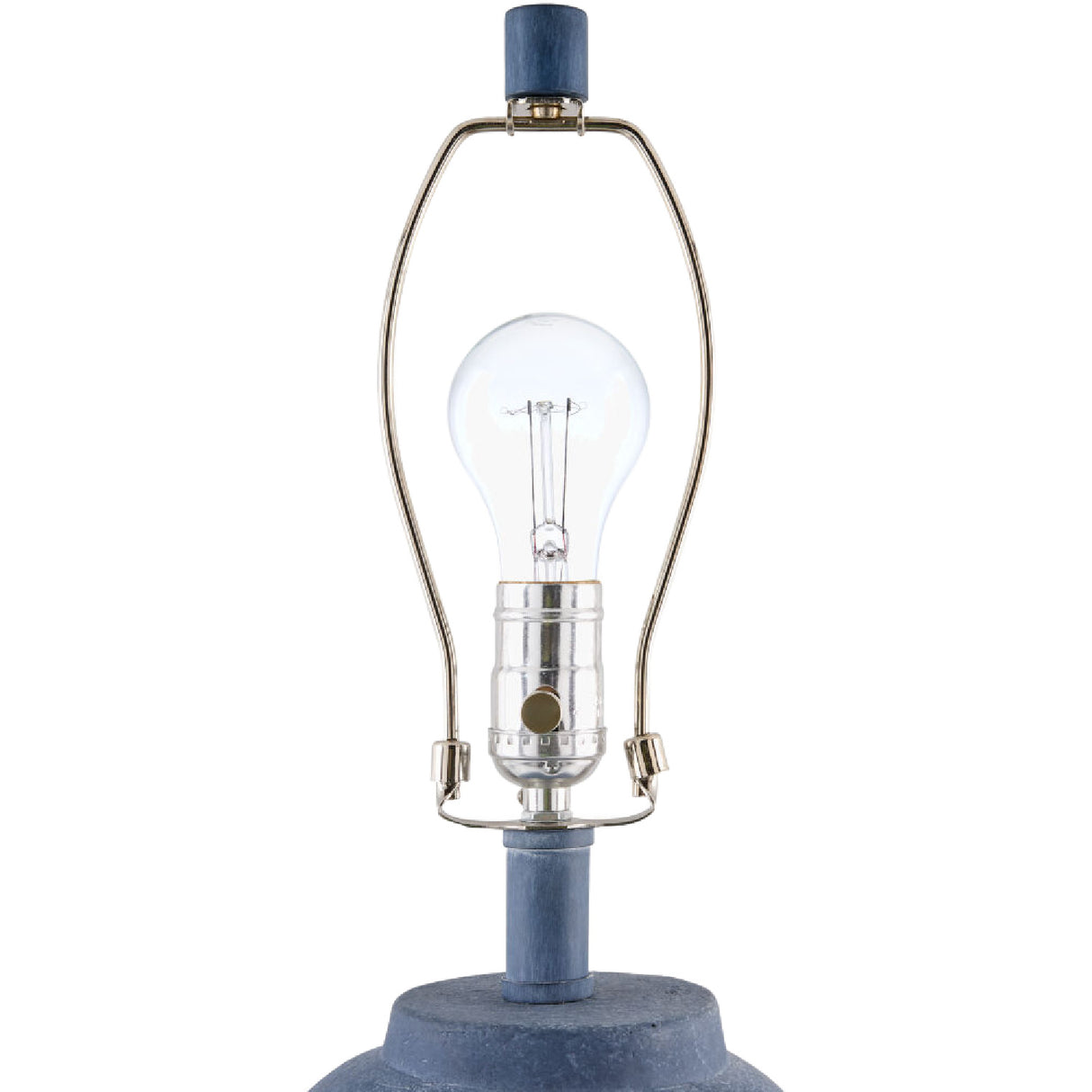   Linen Painted Cement Table Lamp | Oroa.com