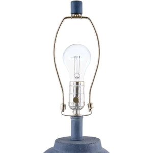   Linen Painted Cement Table Lamp | Oroa.com