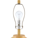 Modern European furniture - Linen Painted Cement Table Lamp - www.oroa.com