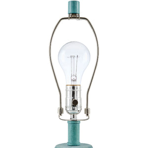   Linen Painted Cement Table Lamp | Oroa.com