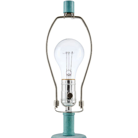 Modern European furniture - Linen Painted Cement Table Lamp - www.oroa.com