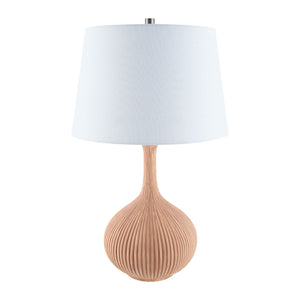   Modern European furniture - Natural Ceramic Accent Table Lamp - www.oroa.com | Oroa.com