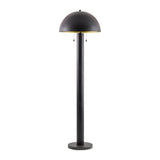 Modern European furniture - Metal Dome Floor Lamp - www.oroa.com