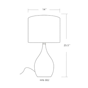   Cream Ceramic Table Lamp | Oroa.com