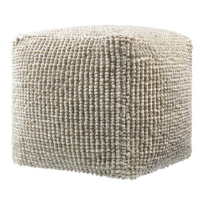   Modern European furniture - Gray Woven Cube Outdoor Pouf - www.oroa.com | Oroa.com