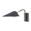 Modern European furniture - Black Iron Modern Wall Lamp - www.oroa.com